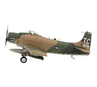 Aereo in Metallo Miniatura 1 72 Navy A-1h Per Esposizione Di Raccolta Di Aerei Da Attacco Ad Elica Per Armi Da Guerra A Reazione Militare