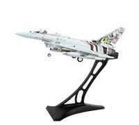 Aereo in Metallo Miniatura 1/72 Per L'Aeronautica Militare Italiana Typhoon S Fighter EF2000 Modello Aeromobile Pressofuso Collezione Aeromobili
