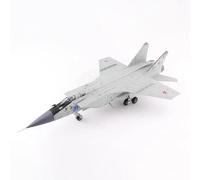 Aereo in Metallo Miniatura 1:72 Per L'aeronautica Russa Mig-31 Mig31 Jet Combattimento Simulazione Modello Aeromobile Collezione Ornamenti Desktop