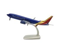 Aereo in Metallo Miniatura Kit Aeroplani Metallo Pressofuso Modello In Scala 1:400 Per Southwest B737 Con Carrello Atterraggio Collezione Aeroplani