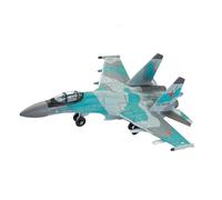 Aereo in Metallo Miniatura Kit Di Montaggio Per Esposizione Di Modelli Di Aerei Militari Moderni In ABS Su-35 Russi In Scala 1:100