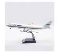 Aereo in Metallo Miniatura Modello Di Aereo In Scala 1:200 In Lega Per La Compagnia Aerea Gabon Boeing B747-200 F-ODJG Display Regalo Desktop