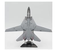 Aereo in Metallo Miniatura Modello Di Aereo Militare Pressofuso In Lega 1/72 Per Caccia F-14A F14 Tomcat VF-41 Black Ace Squadron Regalo Per Adulti