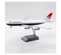 Aereo in Metallo Miniatura Modello Di Aeromobile In Scala 1:200 In Lega Per British Airways Boeing B747-400 G-CIVB 100TH Collezione Display Regalo