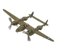 Aereo in Metallo Miniatura Modello Di Aeroplano In Lega 1 72 Fuso Aa36615 Lockheed Per Collezione Di Giocattoli Regalo P-38g Lightning Fighter