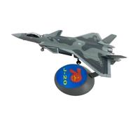 Aereo In Scala 1/144 Pressofuso Per Il Giocattolo Da Collezione Militare Modello Di Aereo Da Caccia Di Quarta Generazione Della Cina J-20(EN)