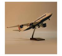 Aereo in Scala 1/150 per B747 Russia Transaero Modello di Aereo Compagnia Aerea 747 Modello di Aereo Modello di Aereo in Resina Decorazione Ufficio Adatto per la visualizzazione (Senza Luce)