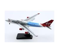 Aereo in Scala 1:400 per Atlantic Boeing B747-400 Modello di Aereo pressofuso in Lega Modello di Aereo da Collezione Adatto per la visualizzazione