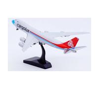 Aereo in Scala 1:400 per Cargolux Airlines Boeing B747-8F Modello di Aereo pressofuso in Lega Modello di Aereo Souvenir Decorativi Adatto per la visualizzazione