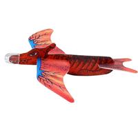 Aereo in schiuma dinosauro rosso