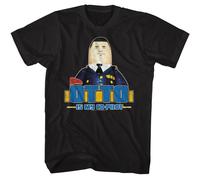 Aereo - Otto - Classici Americani - T-Shirt Nera Piena Da Uomo A Manica Corta