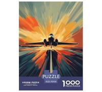 Aereo passeggeri in volo 1000 Pezzi Aviazione Puzzle Jigsaw Adulto Per Gioco Familiare Regalo Per Amore E Amico Decorazione Interna Unica Divertimento Gioco Stress Relief 70x50cm/1000pcs
