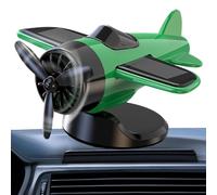 Aereo per auto - Drifting Solar Aircraft ornamenti | Aereo aereo | Ornamenti per cruscotto auto alimentati a energia solare | Decorazione fan giocattolo Drifting Model per uomini e bambini interni