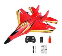 Aereo telecomandato, Aereo Telecomandato | Kit aereo RC Luce LED,Giocattolo Volante RC Impermeabile 2.4Ghz con Motore A Doppio Motore, Giocattolo aereo Esterno di apprendimento Precoce per E Debito