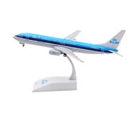 aereo telecomandato For il modello di aereo in scala 1:200 del KLM Royal Dutch Airlines B737-800, giocattolo da collezione in lega completato