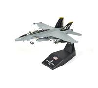 aereo telecomandato For modelli di aerei in scala 1/100, modello militare statunitense F/A-18F, modello di caccia Hornet F18 Jolly Roger Squadron.