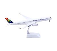 aereo telecomandato Ornamento for modello di aereo in lega Airbus A350-900XWB in scala 1:200, modello di aereo del Sud Africa "StarAlliance" ZS-SDF