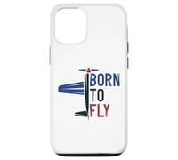 Aereo volante - Nati per volare piloti e aviatori Custodia per iPhone 12/12 Pro