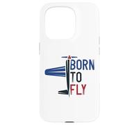 Aereo volante - Nati per volare piloti e aviatori Custodia per iPhone 15 Pro