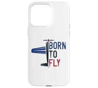 Aereo volante - Nati per volare piloti e aviatori Custodia per iPhone 15 Pro Max
