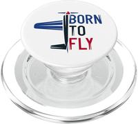Aereo volante - Nati per volare piloti e aviatori PopSockets PopGrip per MagSafe
