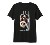 Aerial Panda Carino Performing Silks Maglietta Premium