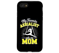 Aerial Silks, la figlia preferita di Aerial Silks, mi chiama mamma gialla Custodia per iPhone SE (2020) / 7/8