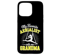 Aerial Silks Nonna Favorite Aerialist Nipote Giallo Custodia per iPhone 15 Pro Max