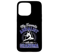 Aerial Silks Nonna Favorite Aerialist Nipote Navy Custodia per iPhone 15 Pro Max