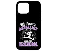 Aerial Silks Nonna Favorite Aerialist Nipote Viola Custodia per iPhone 16 Pro Max