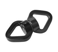 Aerial Swivel Hook - Heavy Duty Aluminum Rotating Connector for Yoga Swing | Smooth 360 Degree Motion Bearing Device, Secure Suspension Hardware for Indoor Outdoor Fitness Climbing Use