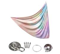 Aerial Yoga Towel - Aerial Silks For Home | Lightweight Gymnastics Silks, Stretch Sensory Hammock Equipment Suitable For Women Men Adults Indoor Outdoor Home Gym Exercise