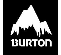 AeRko Funny Burton Ski Mountain Board Adesivo Vinile Styling Decalcomanie Adesivo Fai Da Te Accessori Auto (Colore: Bianco, Dimensioni: 20 cm)