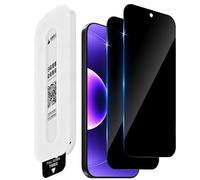 Aerku 2 pellicole protettive per Xiaomi Mi 17, per vetro temperato, montaggio auto senza bolle, vetro di protezione 9H, anti-impronte, bordo nero, anti-spy