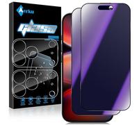 Aerku 2x Privacy Pellicola Protettiva Opaca per iPhone 17 Pro Max e 2x HD Vetro Temperato Protettiva Fotocamera Posteriore, Anti-Spia Anti-Impronte Protezione Schermo, Anti-Luce Blu Opaco Vetrino Film