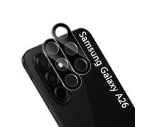 Aerku Fotocamera Posteriore Pellicola per Samsung Galaxy A26 5G, [Piena Copertura Vetro Temperato] HD Camera Pellicola Protettiva Trasparenza Screen Protector Film [2 Pezzi]