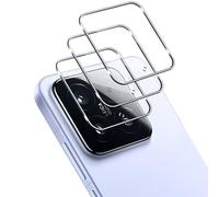 Aerku Fotocamera Posteriore Pellicola per Xiaomi Mi 15 5G, [Piena Copertura Vetro Temperato] HD Camera Pellicola Protettiva Trasparenza Screen Protector Film [3 Pezzi]