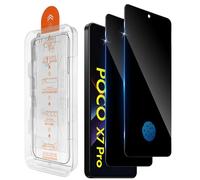 Aerku Pellicola protettiva per la privacy in vetro temperato per Xiaomi | 2 pellicole protettive per la privacy, anti-spia, estremamente resistente ai graffi, durezza 9H, anti-impronte