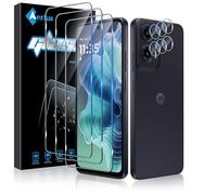Aerku Pellicola Vetro Temperato per Motorola Moto G35 5G, [3+3 Pezzi] Vetrino Temperato 9H Anti Graffi Pellicola Fotocamera, HD Vetro Protezione Schermo Protettiva