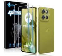 Aerku Pellicola Vetro Temperato per Motorola Moto G86 /G86 Power 5G, [2+2 Pezzi] 9H HD Vetro Protezione Schermo Protettiva, Vetrino Temperato Anti Graffi Pellicola Fotocamera