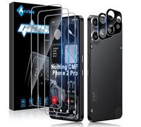 Aerku Pellicola Vetro Temperato per Nothing CMF Phone 2 Pro, [3+2 Pezzi] 9H HD Vetro Protezione Schermo Protettiva, Vetrino Temperato Anti Graffi Pellicola Fotocamera