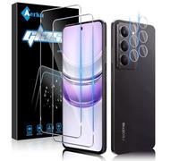 Aerku Pellicola Vetro Temperato per Realme C75 5G, [2+2 Pezzi] Durezza 9H HD Vetro Protezione Schermo Protettiva, Vetrino Temperato Anti Graffi Pellicola Fotocamera