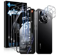 Aerku Pellicola Vetro Temperato per Xiaomi Mi 15T Pro 5G, [3+3 Pezzi] Vetrino Temperato 9H Anti Graffi Pellicola Fotocamera, HD Vetro Protezione Schermo Protettiva, con Strumenti di Installazione