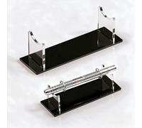 AERLINAMZCYUY Supporto Katana, supporto da parete in acrilico per spada laser da parete e tavolo, espositore universale per Katana, spade, daga e bacchette