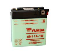 Batteria Yuasa 6n11a-1b Convenzionale Moto Motore Ricambi Ciclomotore Accessori