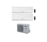 Aermec Climatizzatore Dual Split SPG 9+12 con MPG520 R-32 Inverter Wi-Fi Optional Classe A++