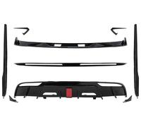 Aero Body Kit Estensione per Tesla Model 3 2023+ Paraurti Labbro Diffusore Nero