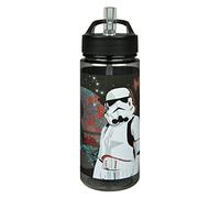 Aero Star Wars - Borraccia per bambini con motivo - Borraccia in plastica senza BPA - capacità circa 500 ml - cannuccia integrata - ideale per l'asilo e la scuola