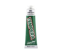 AERO Tempera monocolore, verde blu, 12 tubi da 7,5 ml, non tossico, colori brillanti e intensi, altamente pigmentato