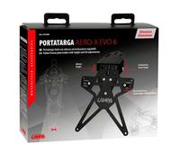 Aero-X Evo 6, portatarga Italia con altezza ed inclinazione regolabili